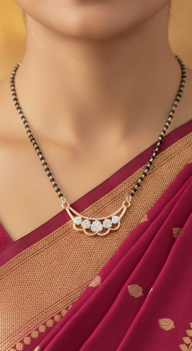 Handmade Silver Mangalsutra – Unique Craftsmanship